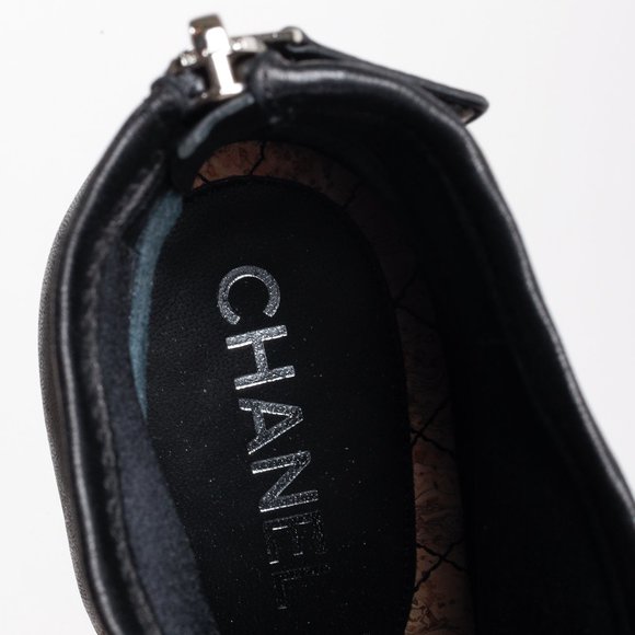 Chanel Camellia Wedge Booties - Picture 10 of 10